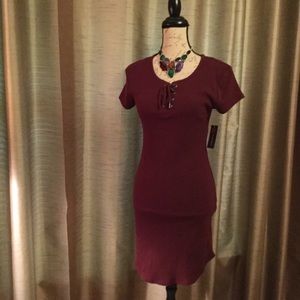 NEW Ribbed Knit Dress